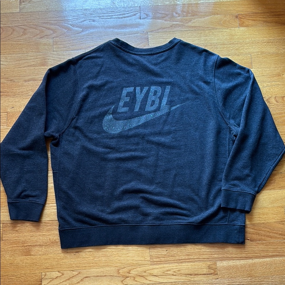 EYBL Nike Black Crewneck Sweater Casual Comfort
